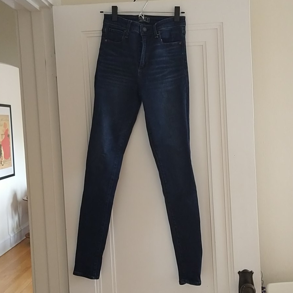 Abercrombie Simone super skinny high rise jeans